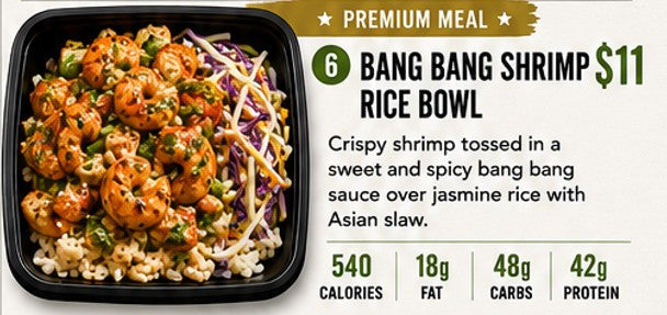 Bang Bang Shrimp Rice Bowl