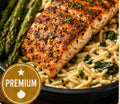 6. Blackened Salmon Florentine