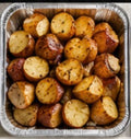 1/2 Pan Roasted Red Potatoes