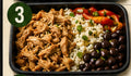 3. CUBAN MOJO PORK BLACK BEANS AND RICE