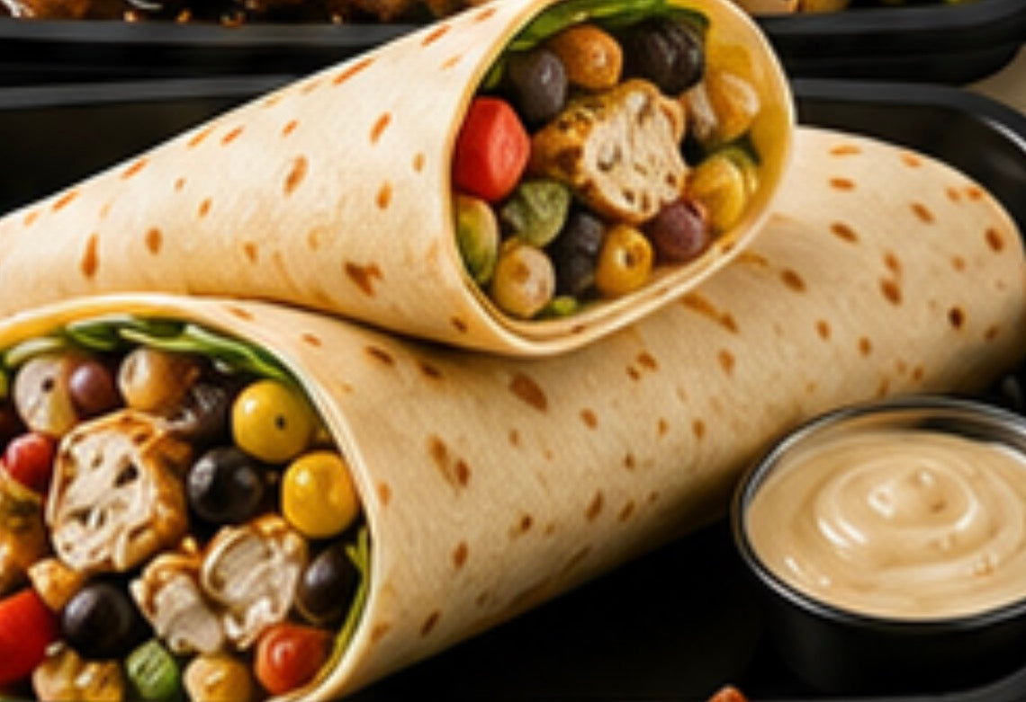 4. Southwestern Chicken Wrap