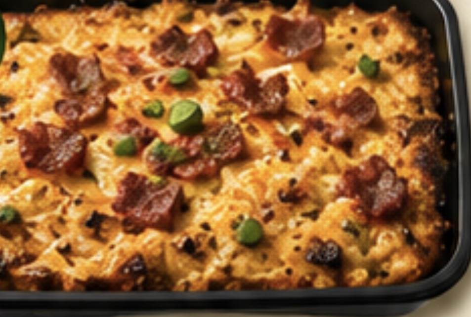 5. Loaded Hash brown Bake