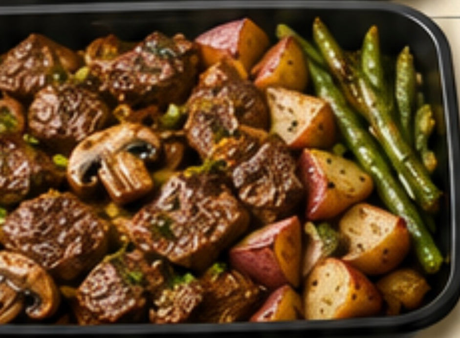 2. Garlic Pepper Steak Bites