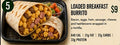 LOADED BREAKFAST BURRITO