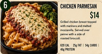 GRILLED CHICKEN PARMESAN