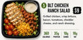 BLT CHICKEN RANCH SALAD