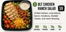 BLT CHICKEN RANCH SALAD